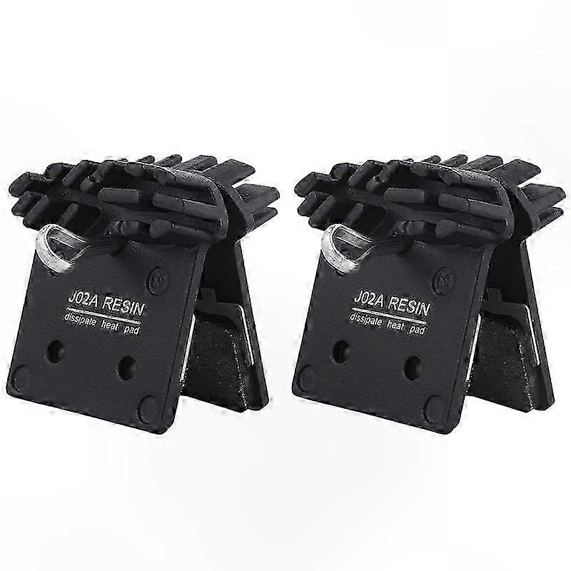 Bicycle Disc Brake Pads Resin Cooling Hydraulic J02A-Compatible with MTB Brakes Systems SLX Deore XTR Models