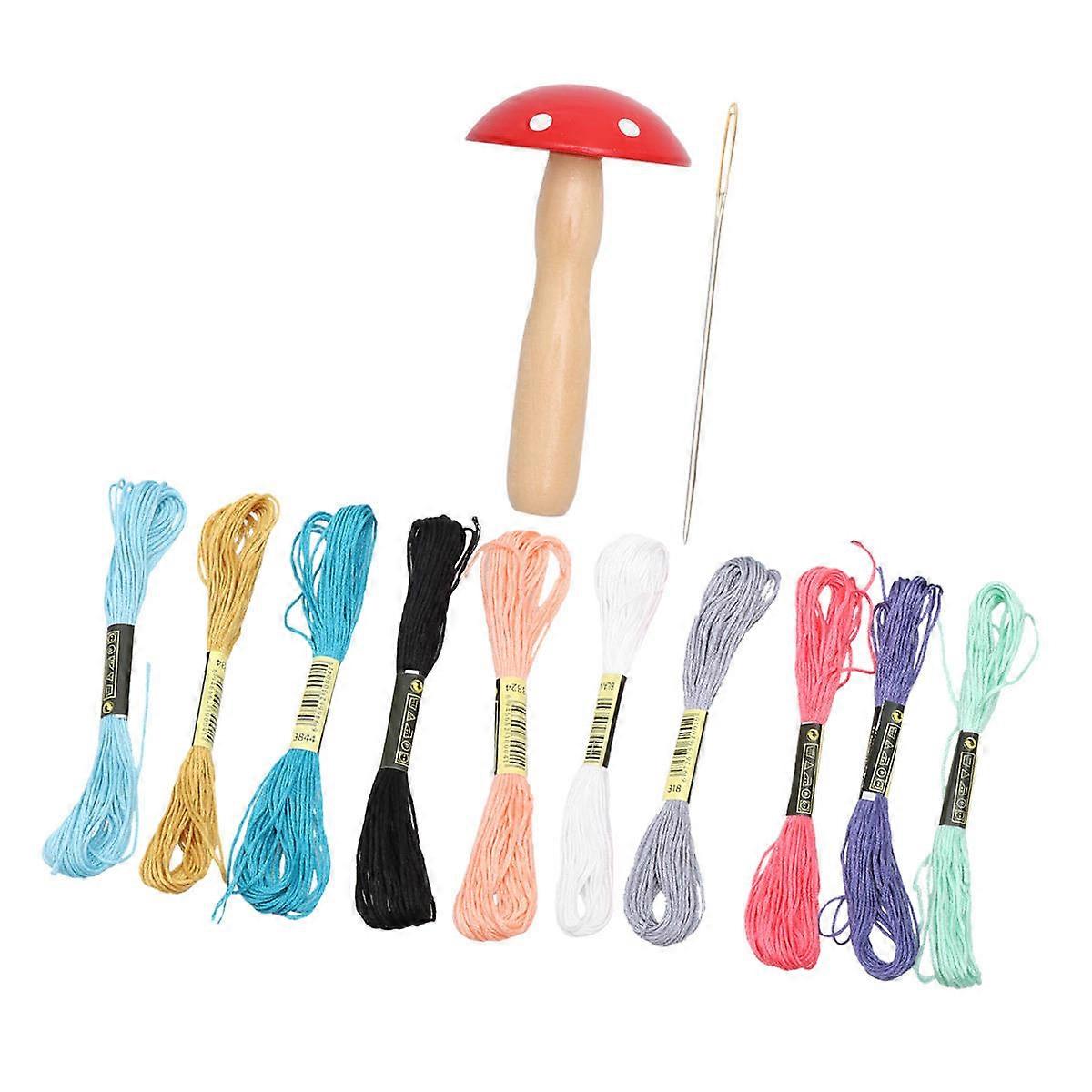 Mushroom Darning Kit Patching Tool for Sewing Use Lightweight Grip