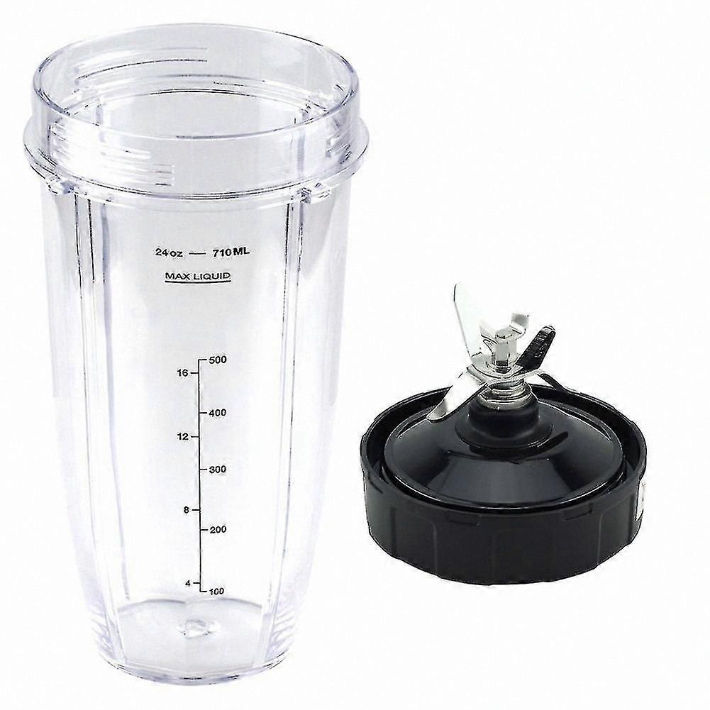 24oz Cup with 7-Fin Extractor Blade for Nutrient Extraction, Compatible with Auto IQ Blender Models