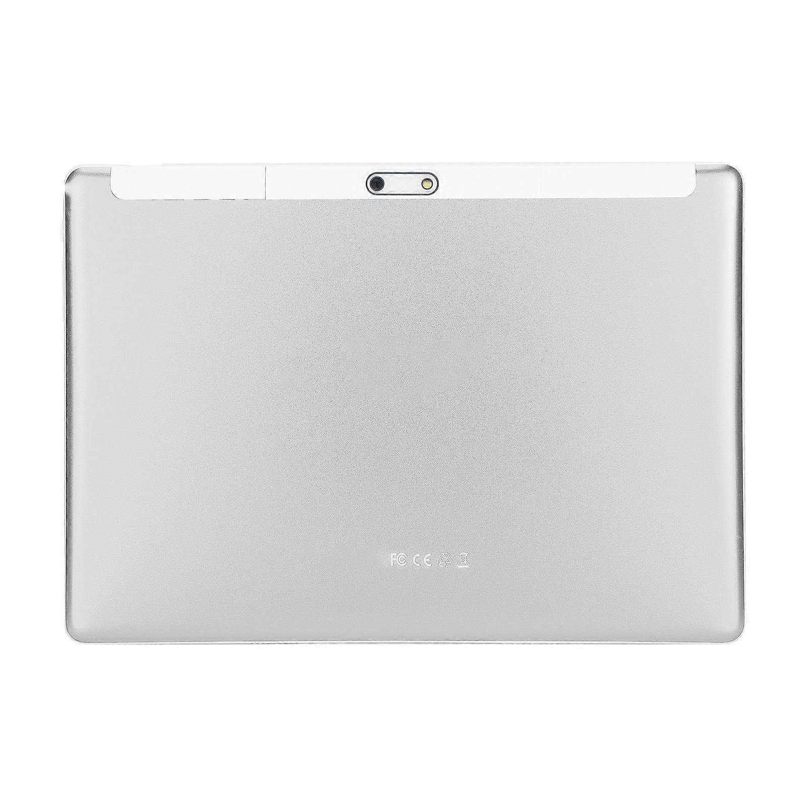 10.1inch 32GB Silver LTE Tablet PC OctaCore CPU 4G Battery