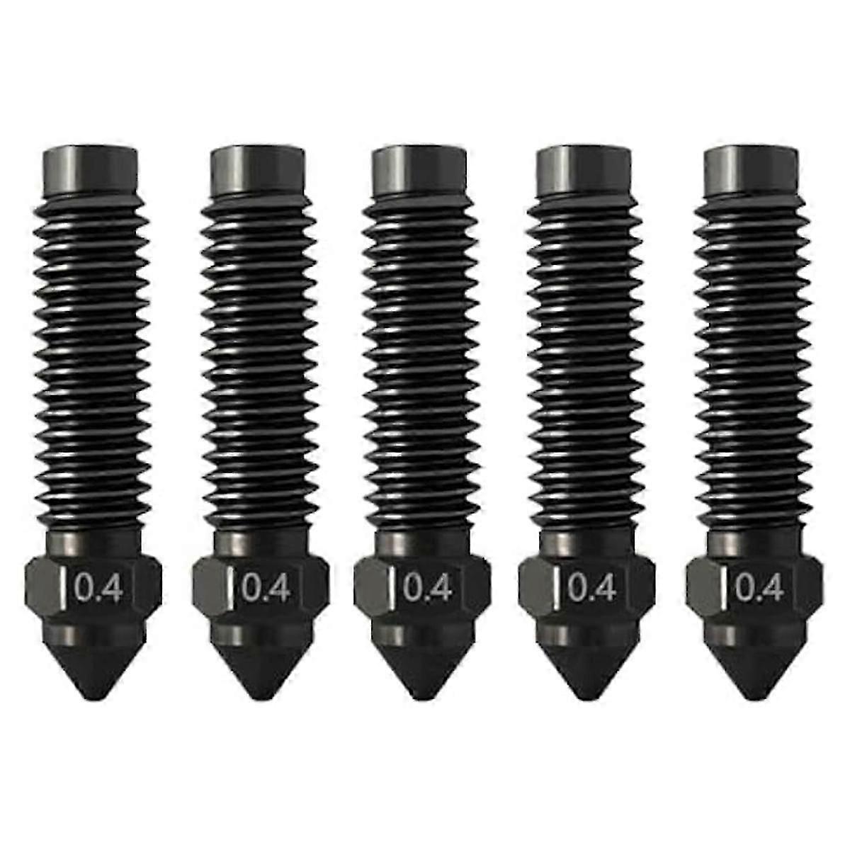 High-speed hardened steel nozzle for Centauri - 0.4MM precision tip for 3D printing