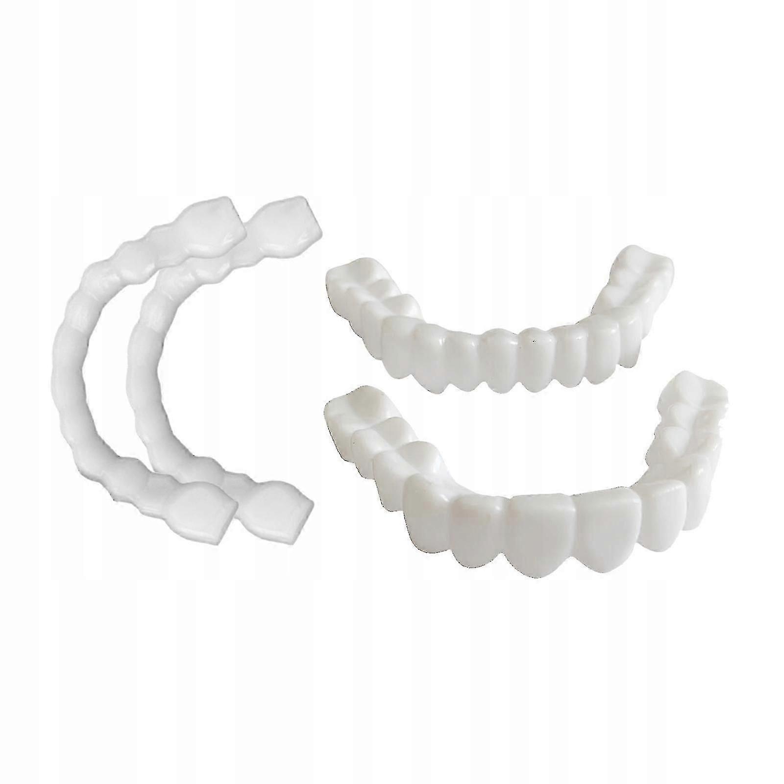 2x Resin Smile Veneers Upper Lower