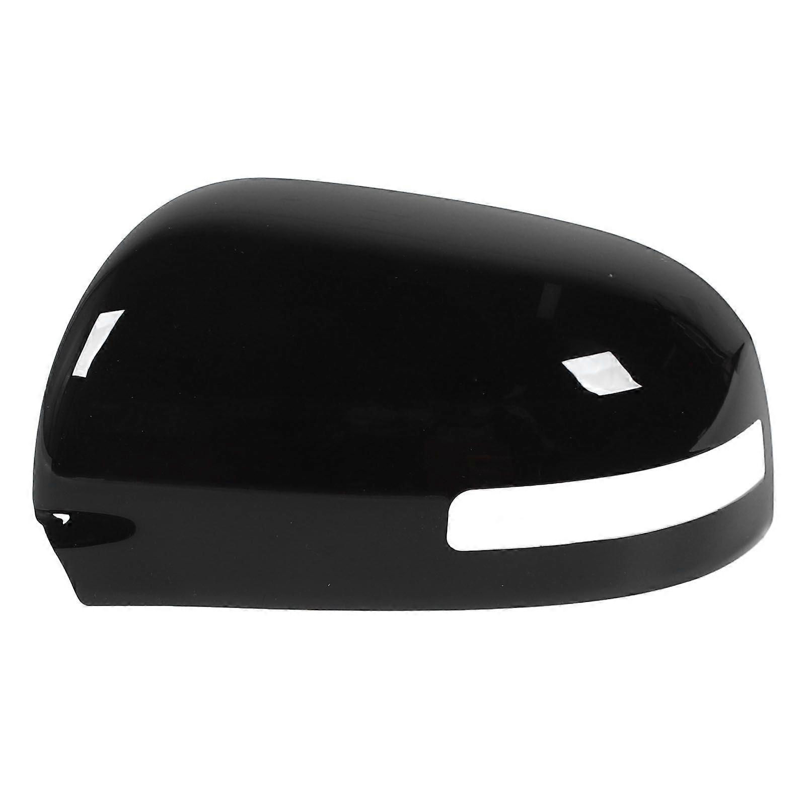 Rearview Mirror Cap High Strength Gloss Black Door Mirror Cover Replacement for Mitsubishi Outlander 20132019 Left (7632C647HA)