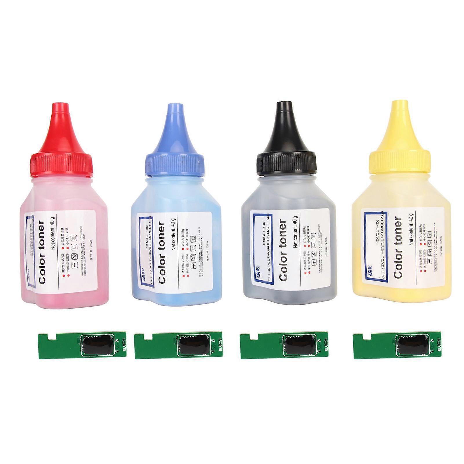 Kit de 4 puces de toner universelles pour W2070A 117AK W2071A 117AC W2072A 117AY W2073A 117AM