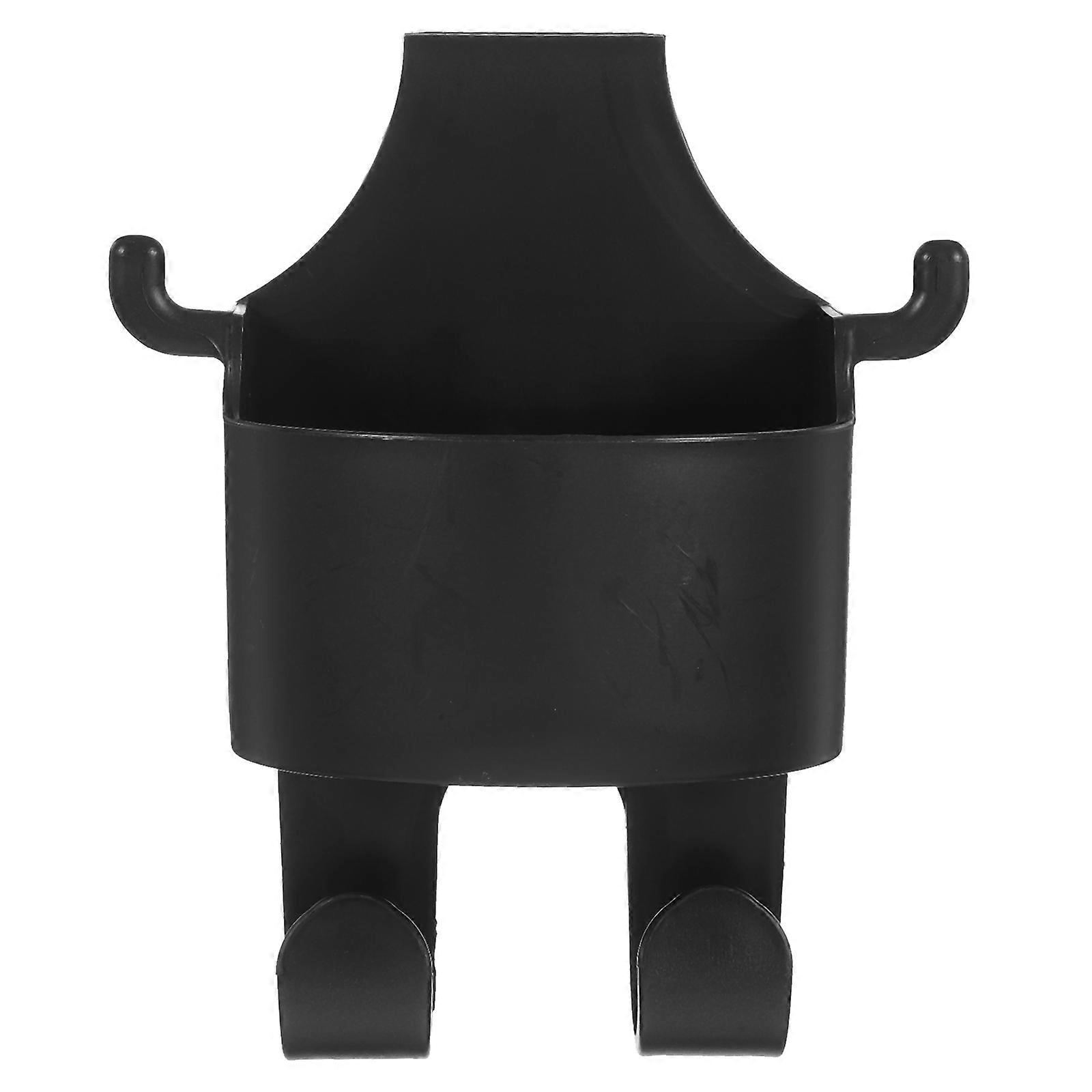 Car Headrest Cup Holder for Storage Use Black PP Material