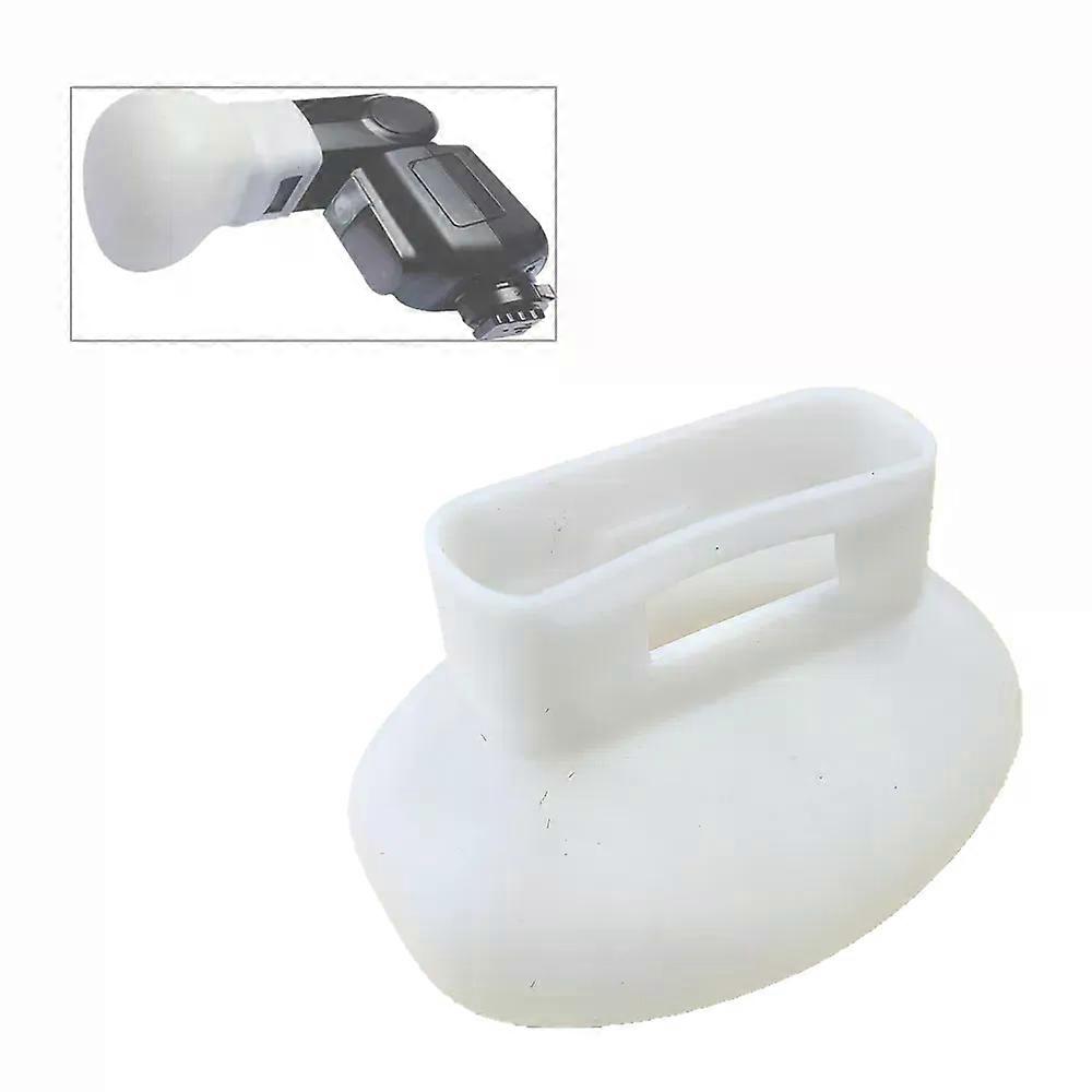 AK-R20 Soft Silicone Speedlite Flash Cap Diffuser Bounce Dome for Canon Nikon Sony Olympus Fujifilm Panasonic Yongnuo Speedlite