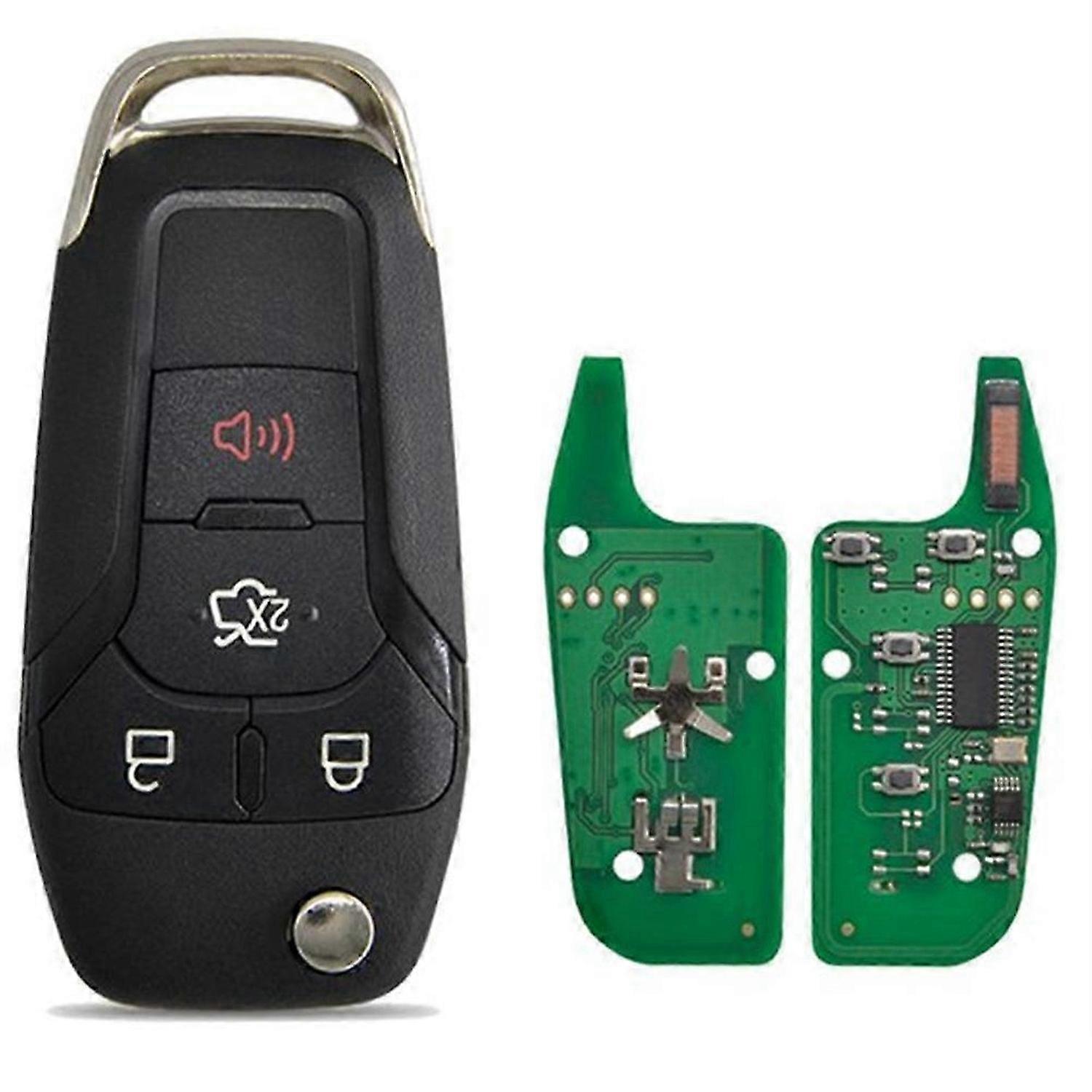 FCC ID: N5F-A08TAA ID49 Chip 315 Mhz Car Remote Key for Ford Fusion F150 F250 350 Explorer Keyless Flip Fob Key 4 Button