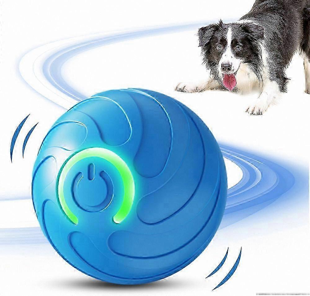 USB Rechargeable Vibrating Ball for Dogs, Automatic Interactive Pet Toy for Playtime Engagement
