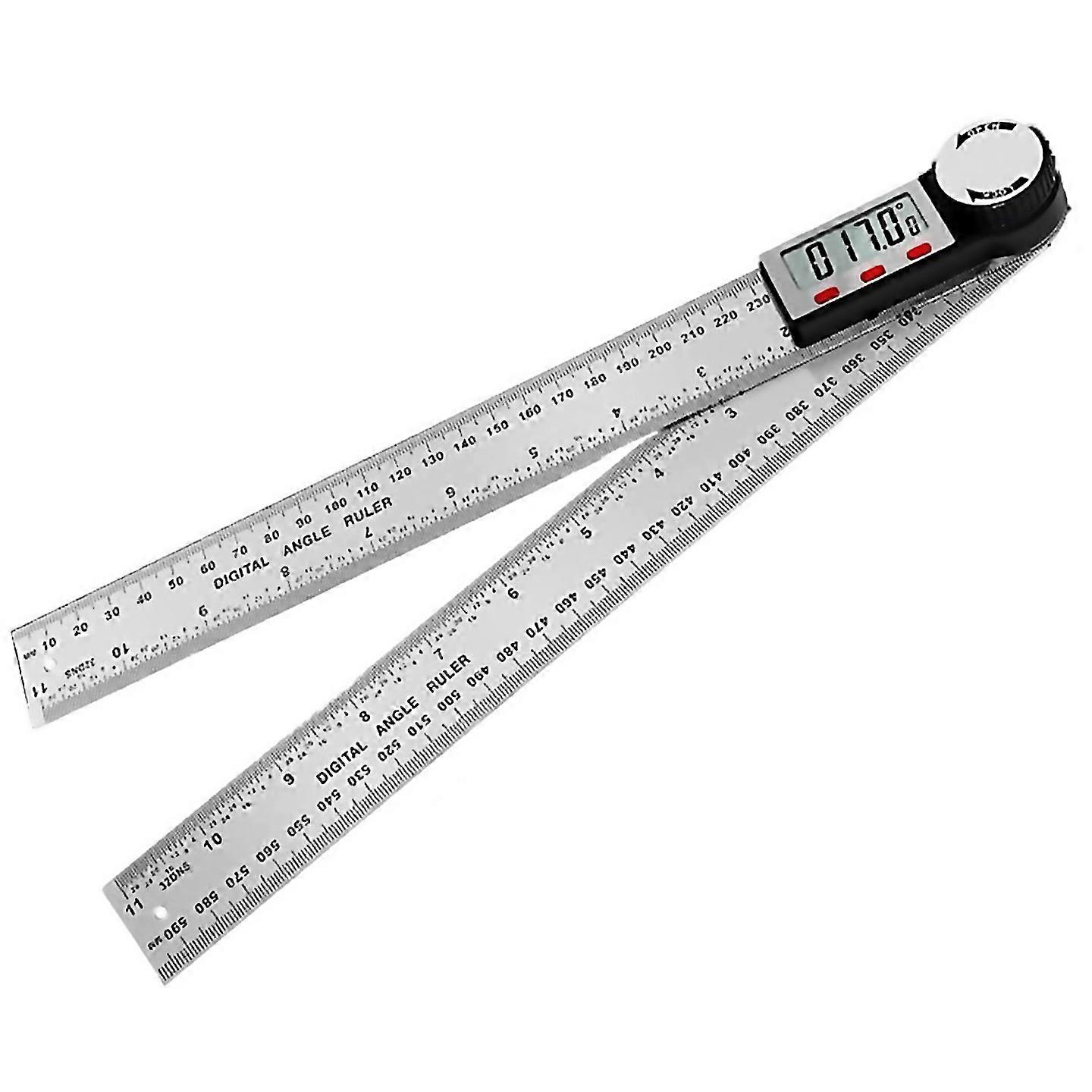 For Digital Display Angle Ruler Stainless Steel300mm