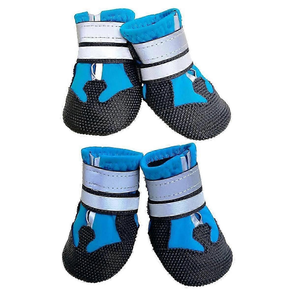 Nonslip Neoprene Dog Boots for Medium & Large