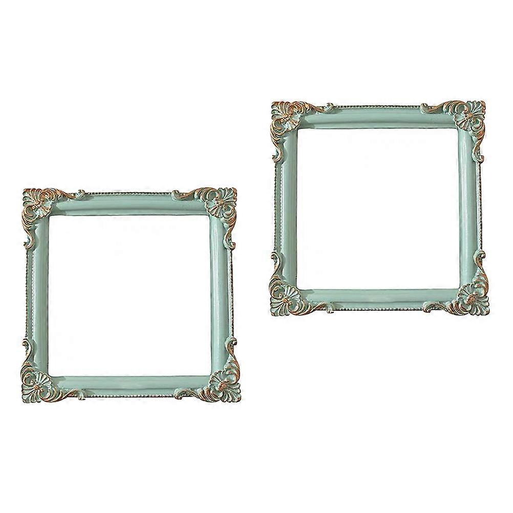European Style Picture Frames for Decoration 4Pcs Resin Selfie Props
