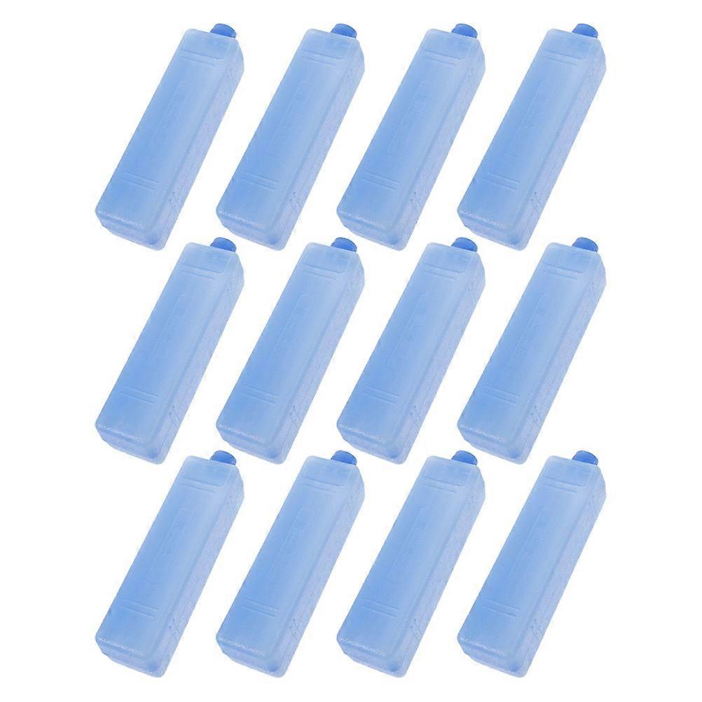 Small Fan Ice Packs Cooler Blocks for Freezer Use 36Pcs Blue Reusable Cooling