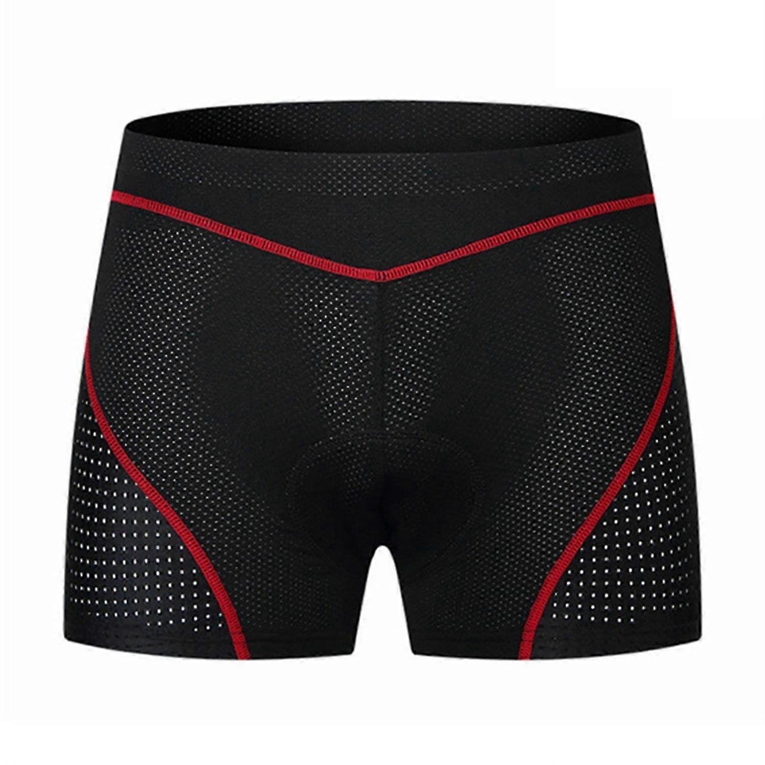 Men's Cycling Shorts with Seat Padding Breathable Quick-Drying Shockproof Shorts