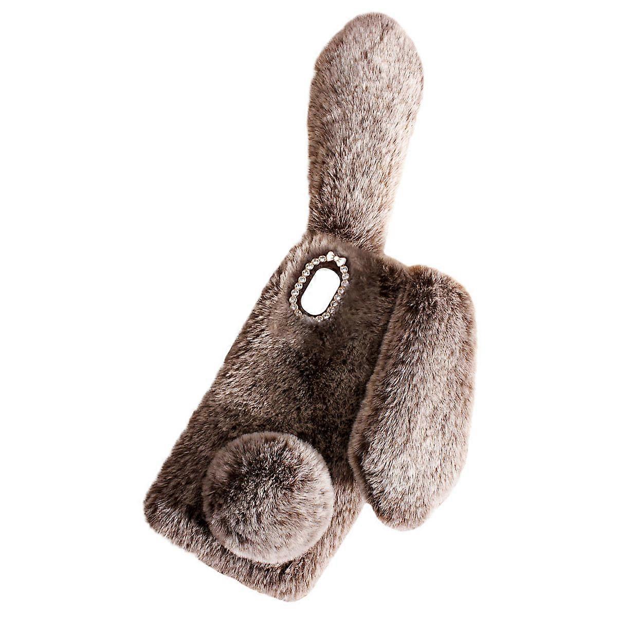 Kawaii Phone Case Plush Rabbit Shape for Women Protection Against Bumps and Daily Damage 1Pcs