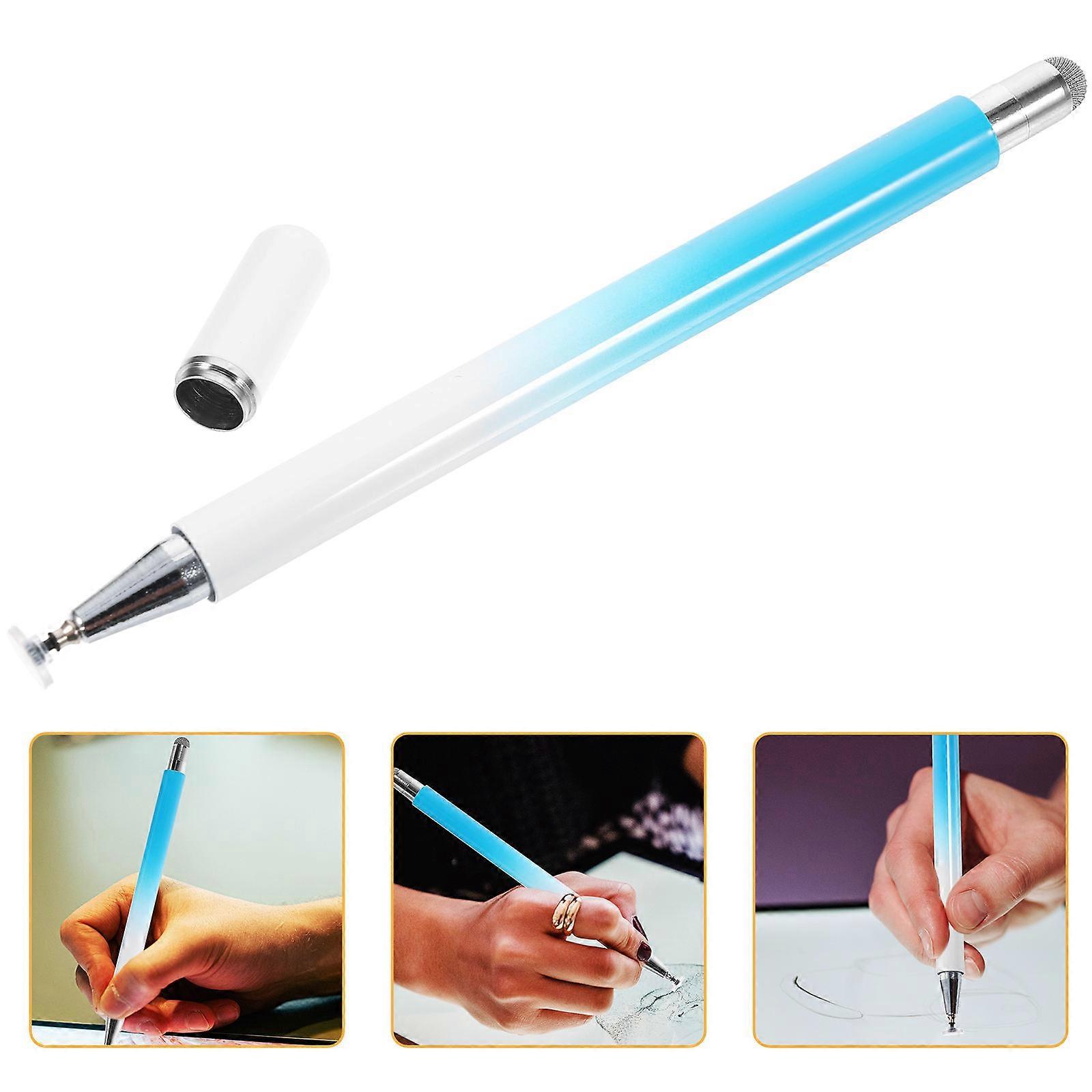 Blue Tablet Stylus Pen for Writing Use 2Pcs Portable Capacitive Phone Pen