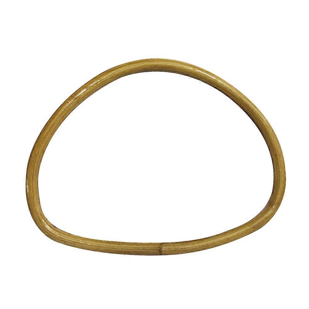 Durable Bamboo Frame 4Pcs Semi-Circular Shaped Handbag Handle Parts For DIY Makers Suitable For Customization