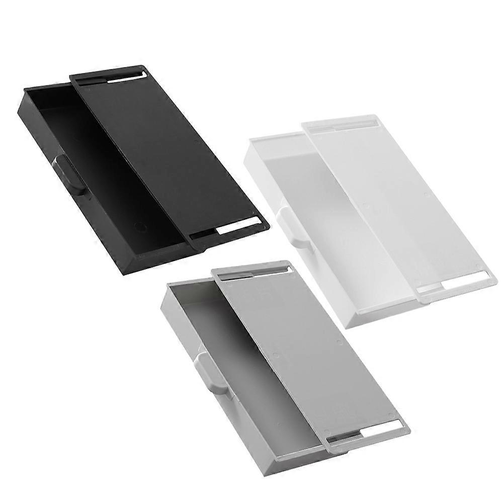 Under Desk Drawer Pencil Organizer for Storage Use 6Pcs Pull-Out Hidden Desk