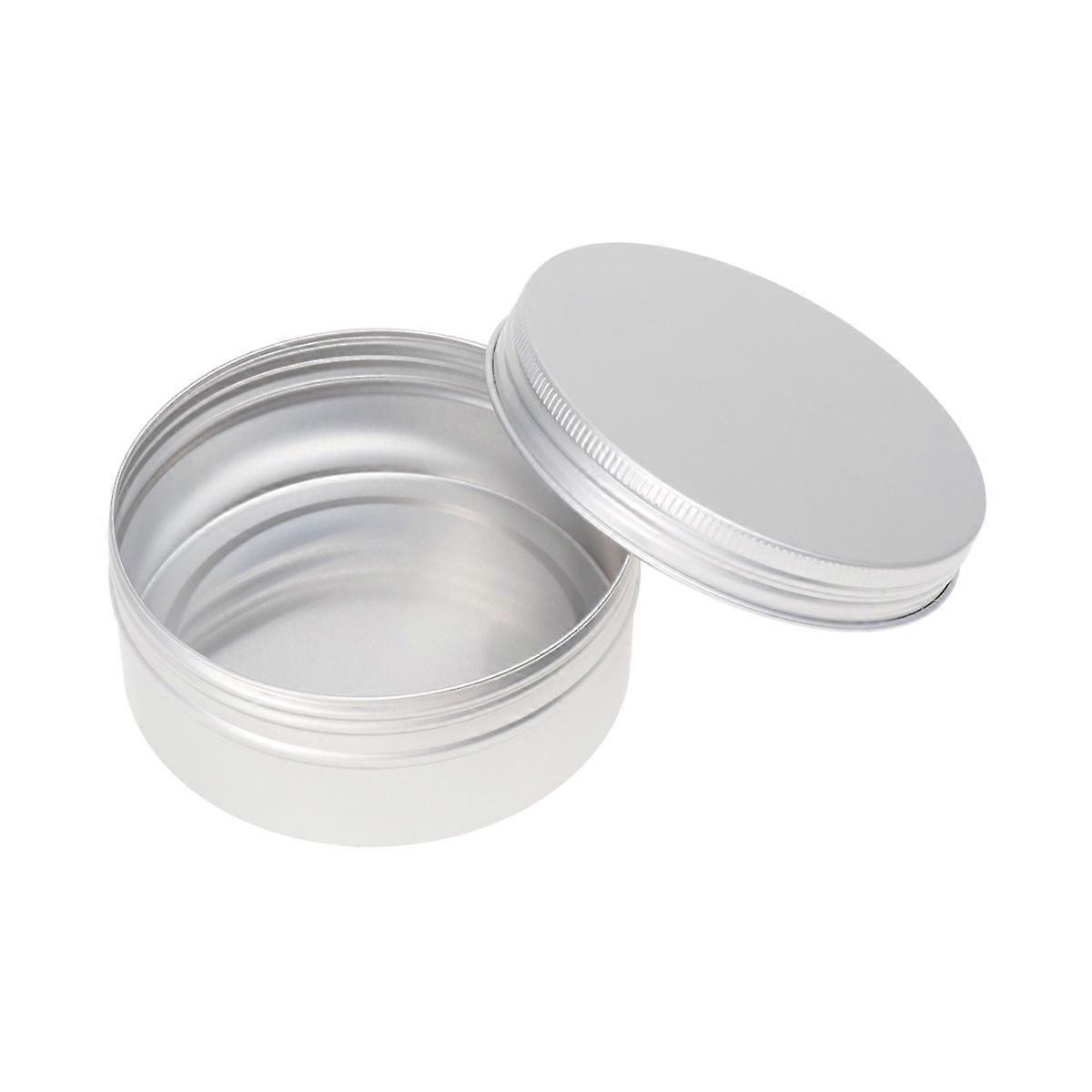 Empty Tin Can Aluminium Cosmetic Jar for Storage 30Pcs