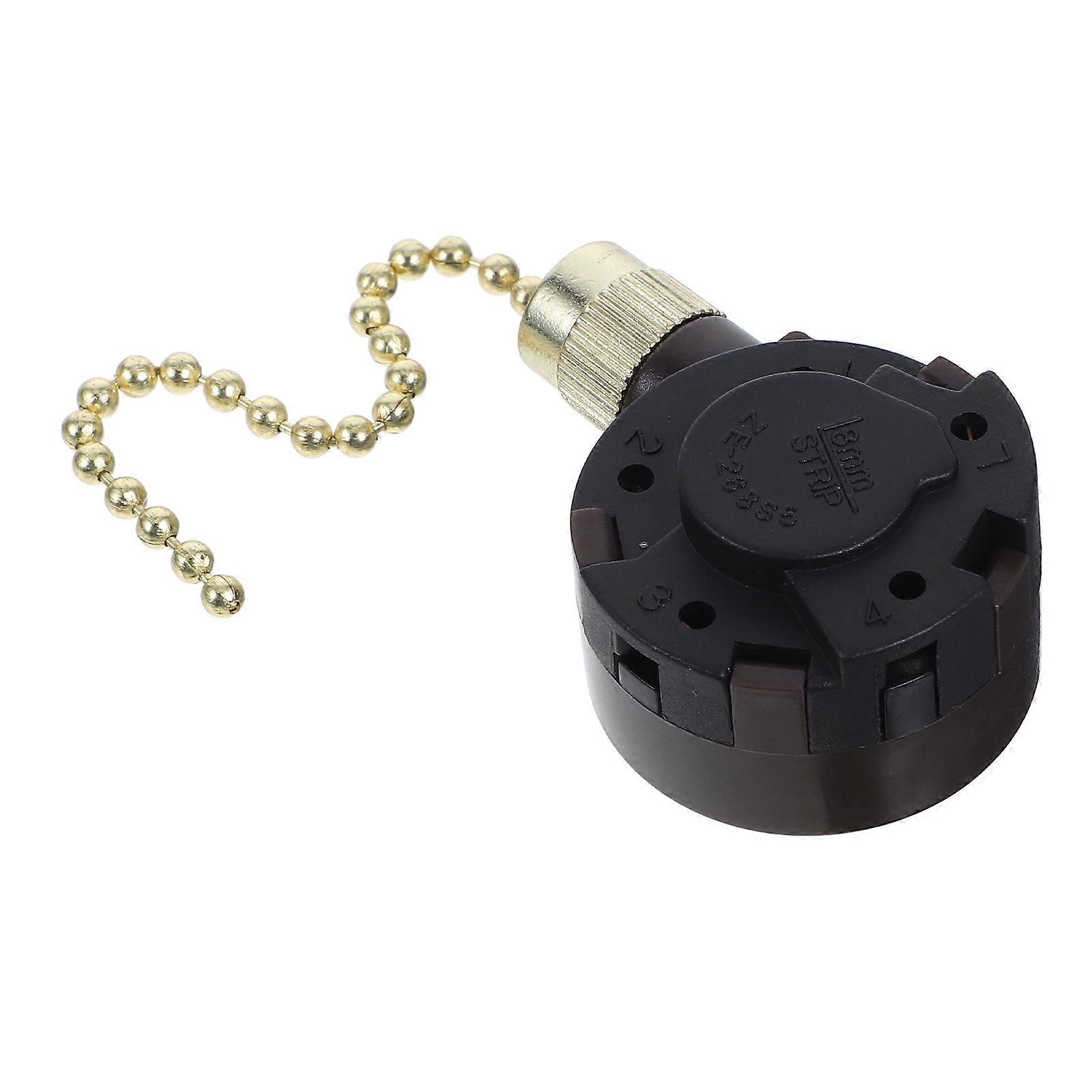 Ceiling Fan Pull Chain Switch for Versatile Home Use 4Pcs Pack