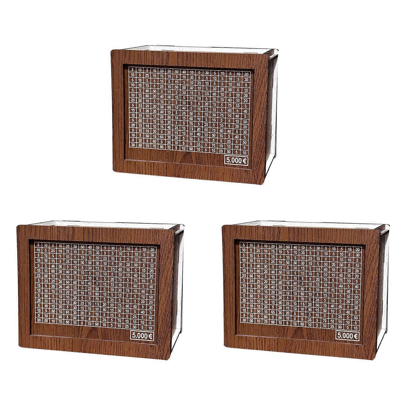 Retro Money Box Piggy Bank with Counter Coin Boxes,5000 