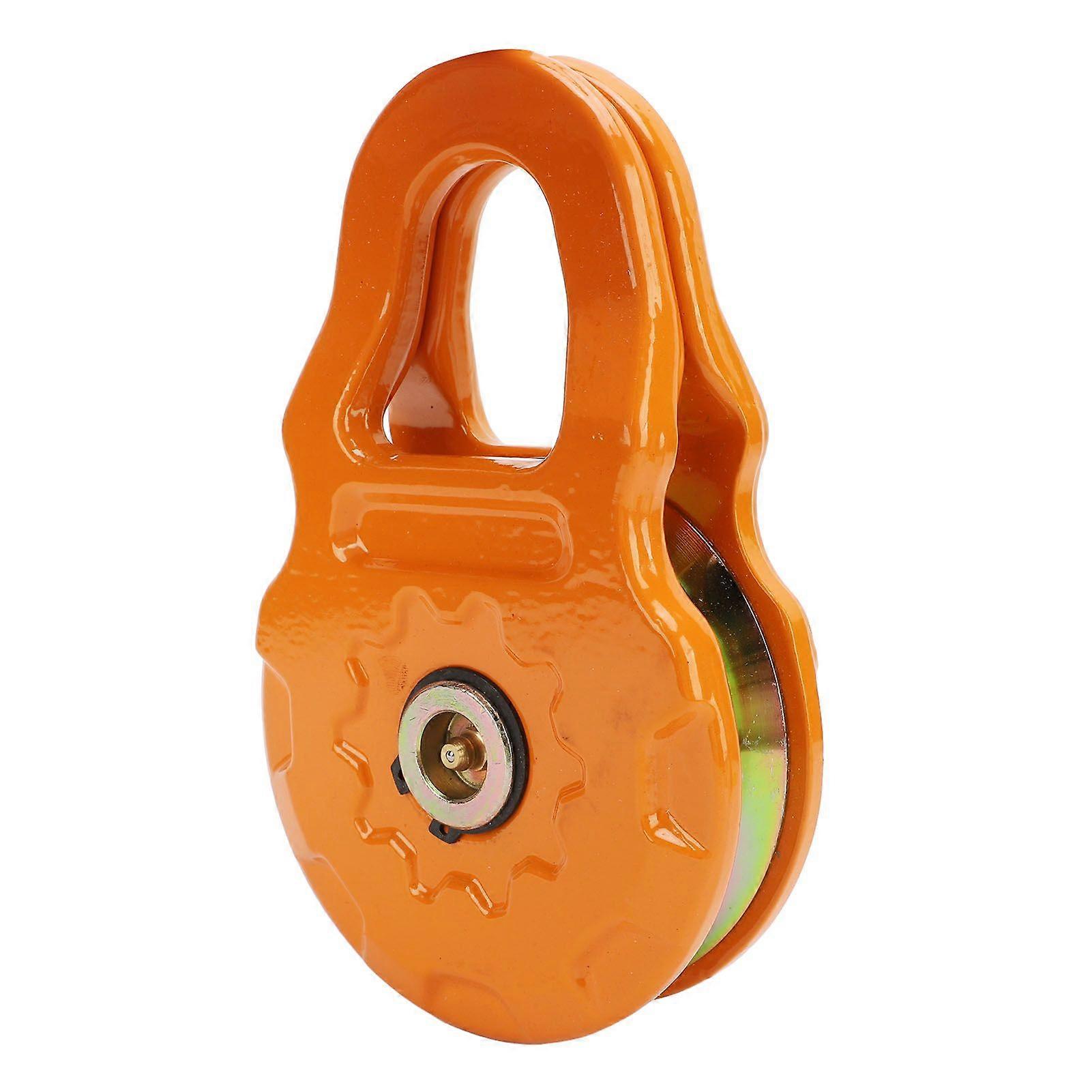 Snatch Block 50000lbs Minimum Break Strength 25000lbs Working Load Limit Heavy Duty Winch Pulley for Tractor Truck ATV UTV