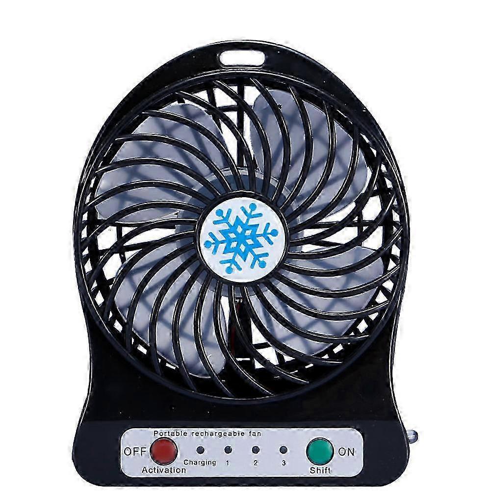 suitable for be, portable rechargeable usb mini quiet desktop table fan for bedroom office car home