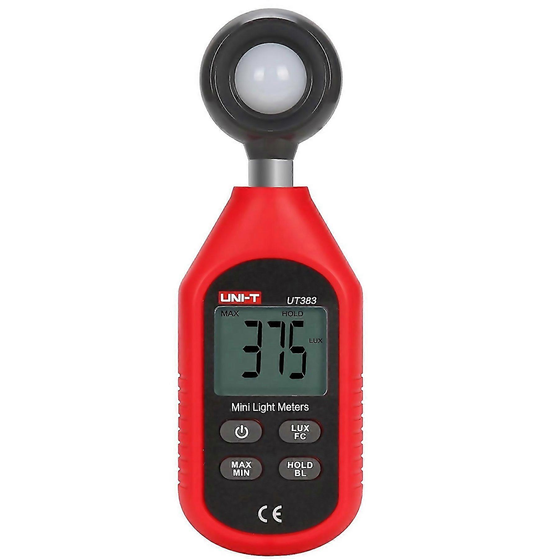For Unit Ut383 200000 Lux Digital Luxmeter Luminance Light Meter With Lcd Backlit Display