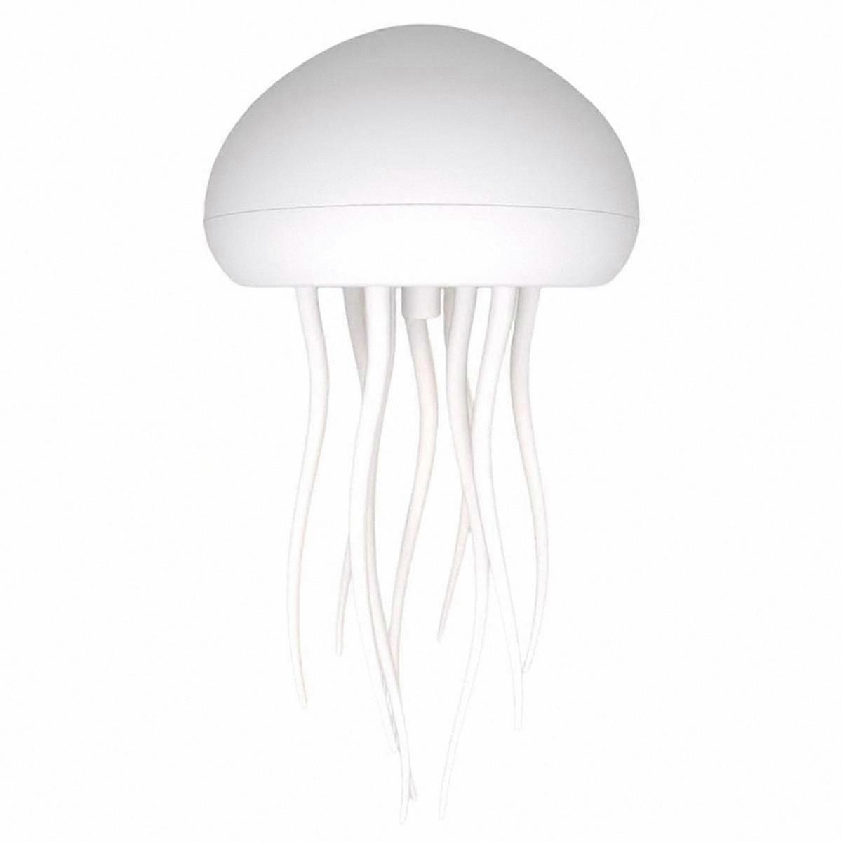 RGB Gradient Night Light, Dancing Legs Jellyfish Lamp with Voice Control, Rechargeable Bedside Lamp for Relaxation and Decor