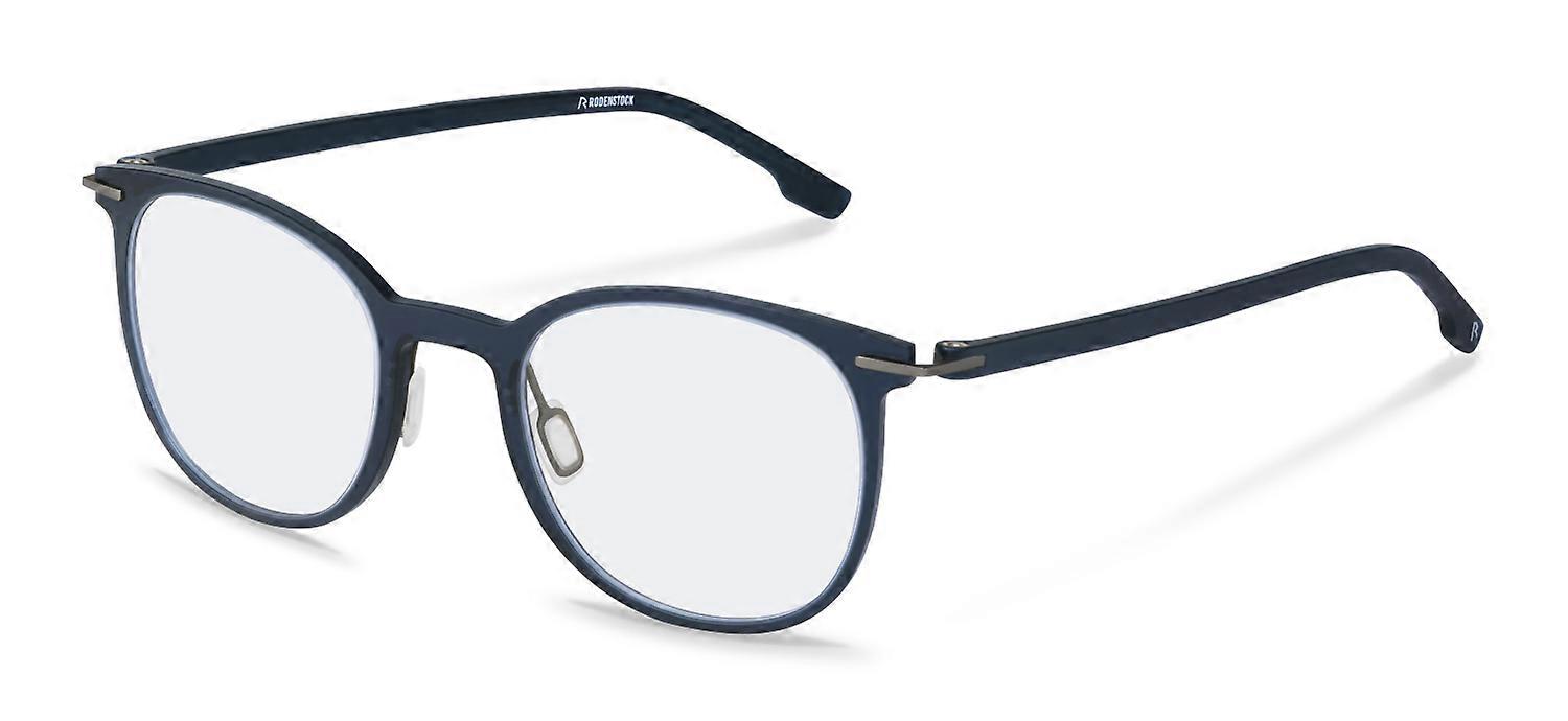 Eyewear Frames Rodenstock R5375 C000 dark blue/dark grey 50/22/145 MAN