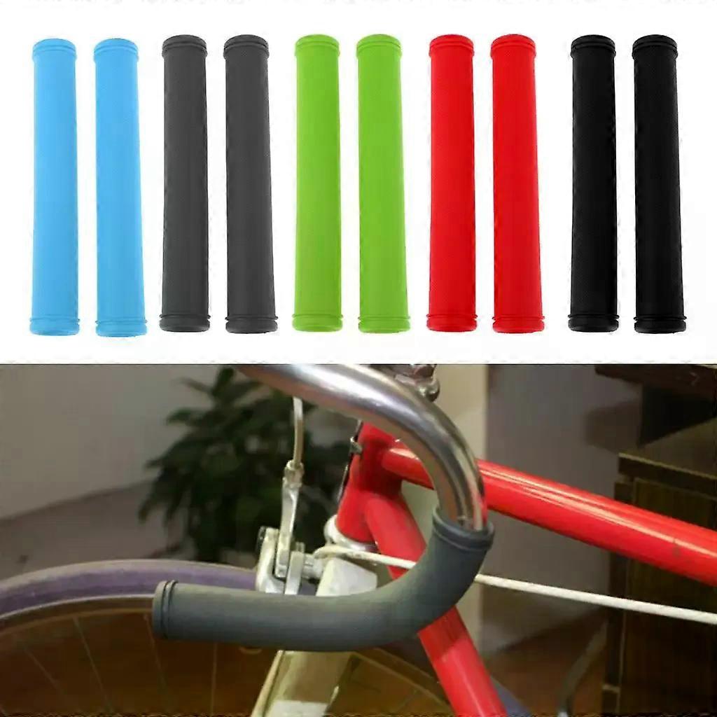 Bicycle Handlebar Grips for BMX Floding Bike Road/ Mountain Bicycle Dirt Bike Handlebar Bar Ends Replacement Cycling Accessory