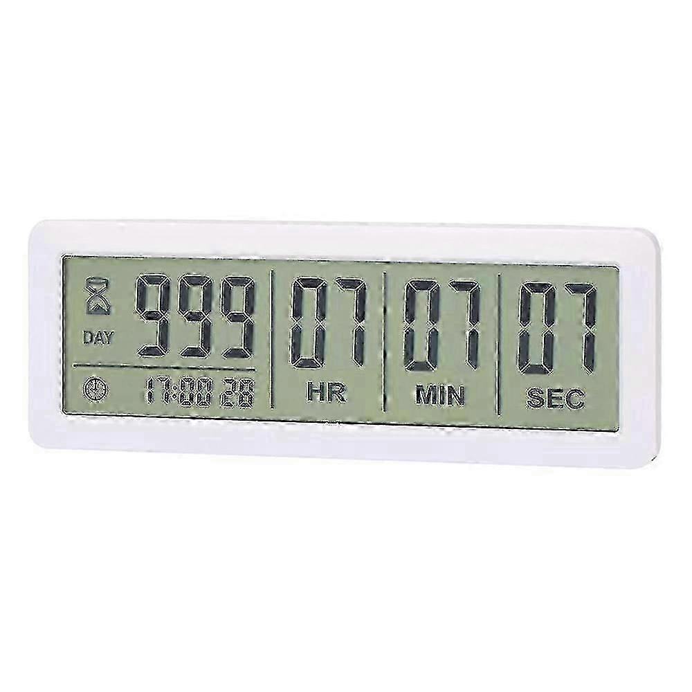 Big Digital Countdown Days Timer Clock - 999 Days Count Down Clock Timer For Graduation Lab Kitchen (tangling)