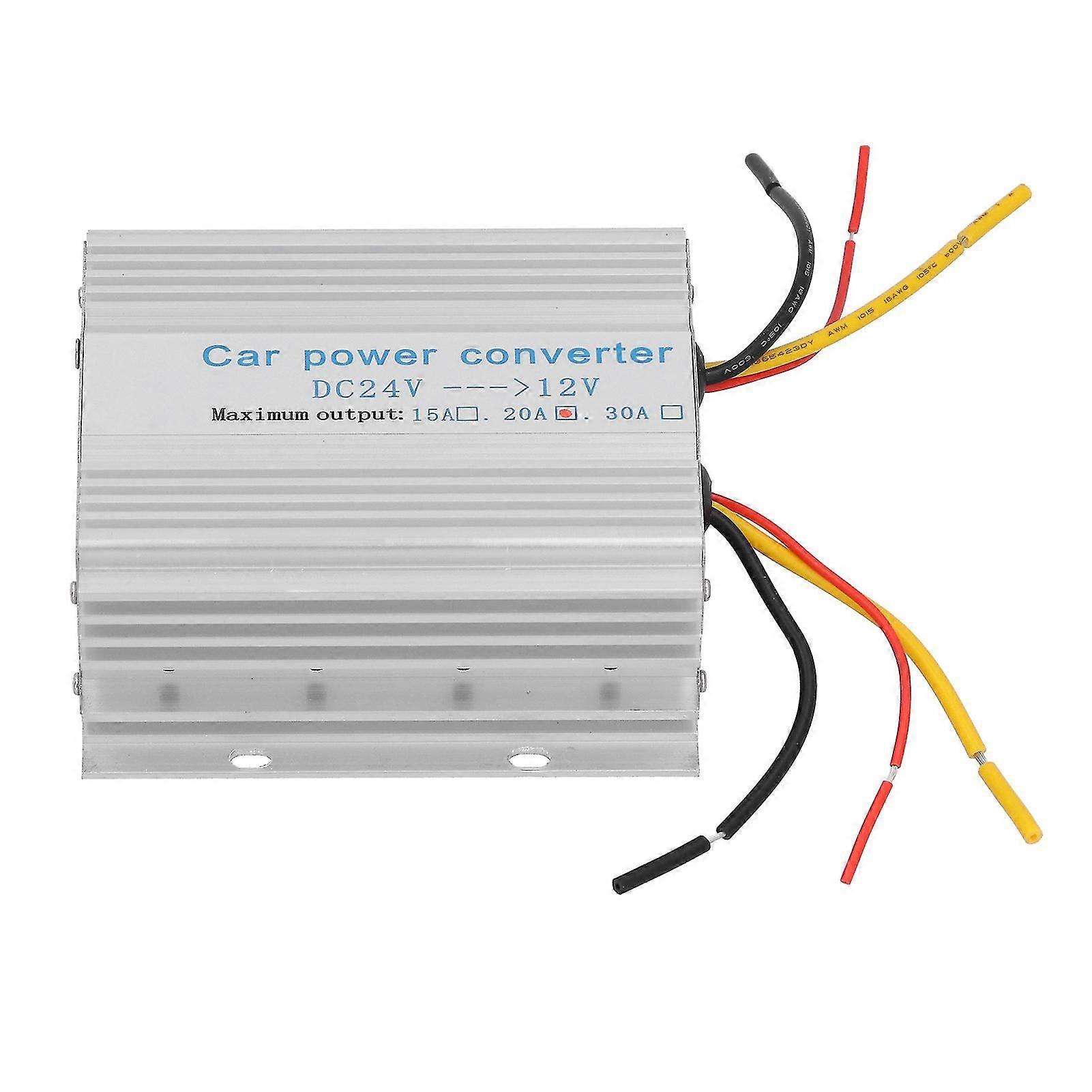 24V to 12V DC Power Converter Professional Voltage Buck Transformer for Car Bus Trucks20A