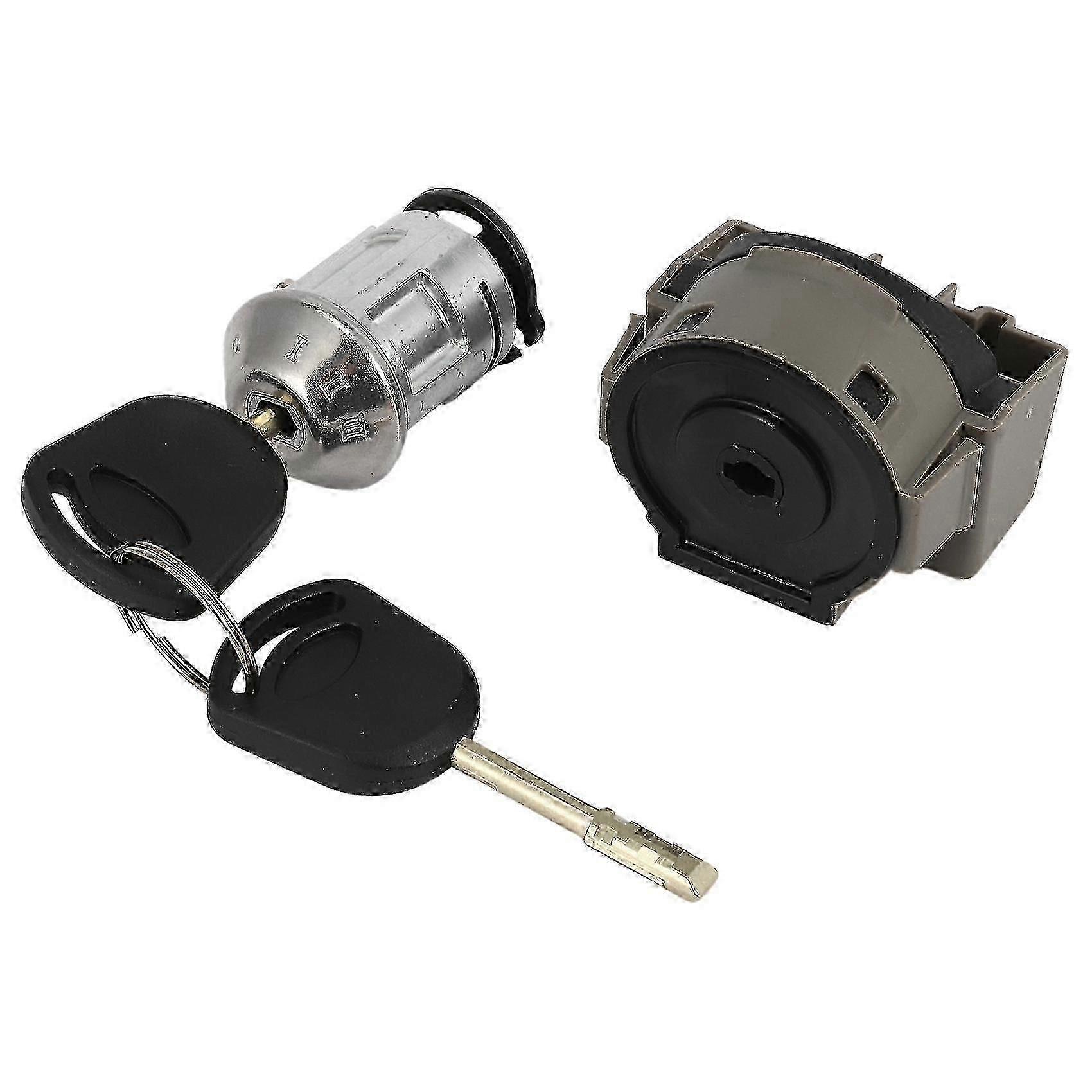 For Focus MK1 Transit Connect 1998-2013 Car Ignition Switch Lock Cylinder with 2 Keys 1022184 1677531