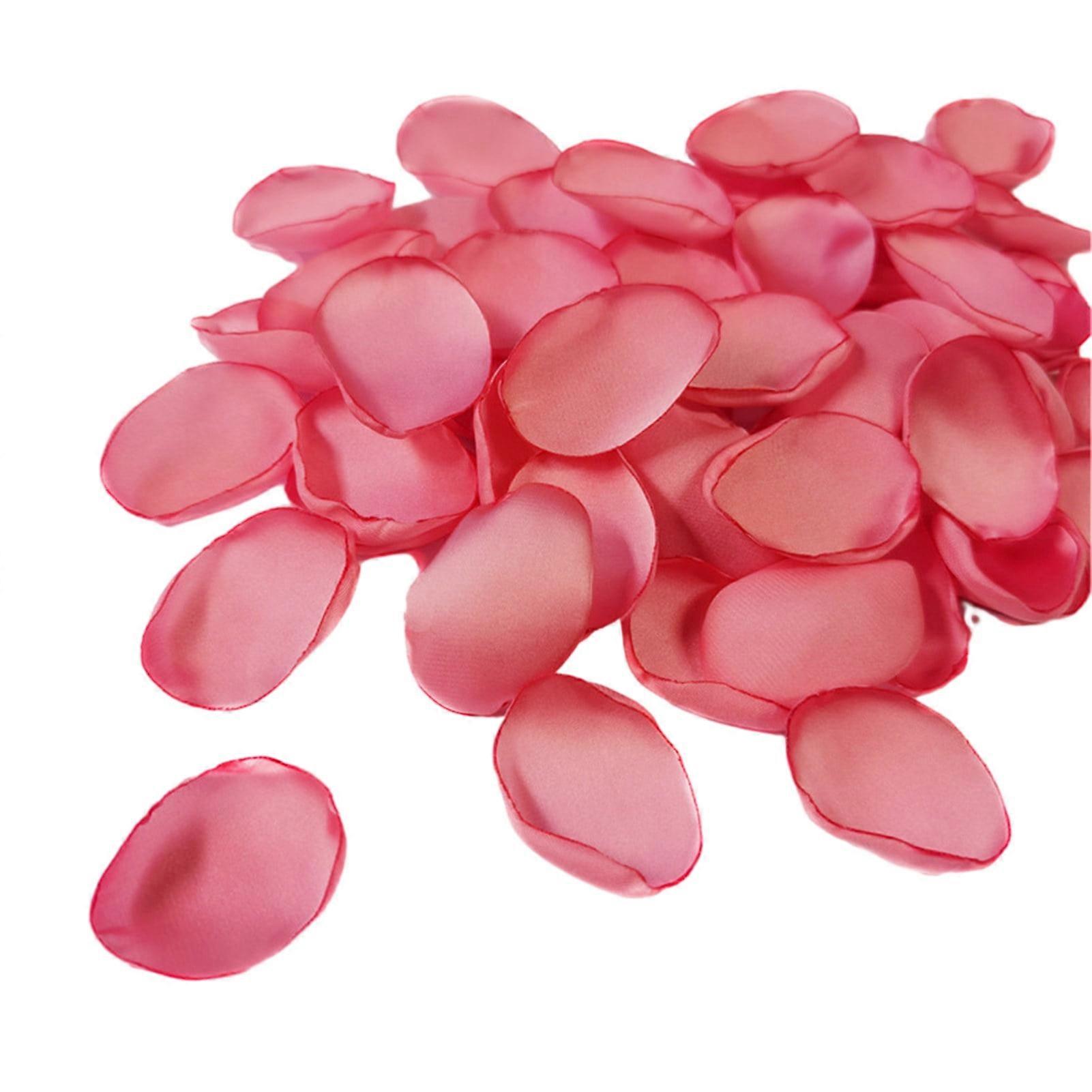 200Pcs Gardenne Simulation Petals - Realistic, Non-fading Fake Rose Petals for Romantic Events & Photography Props