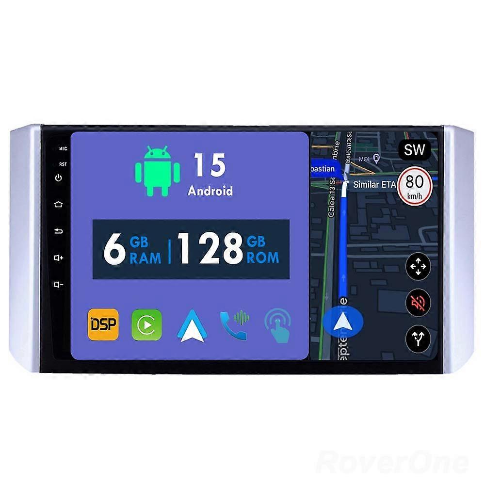 Car Radio 6G+128G CarPlay GPS Navigation Head Unit for Mitsubishi Xpander 2017 - 2020 Android Auto Bluetooth Stereo Touch Screen