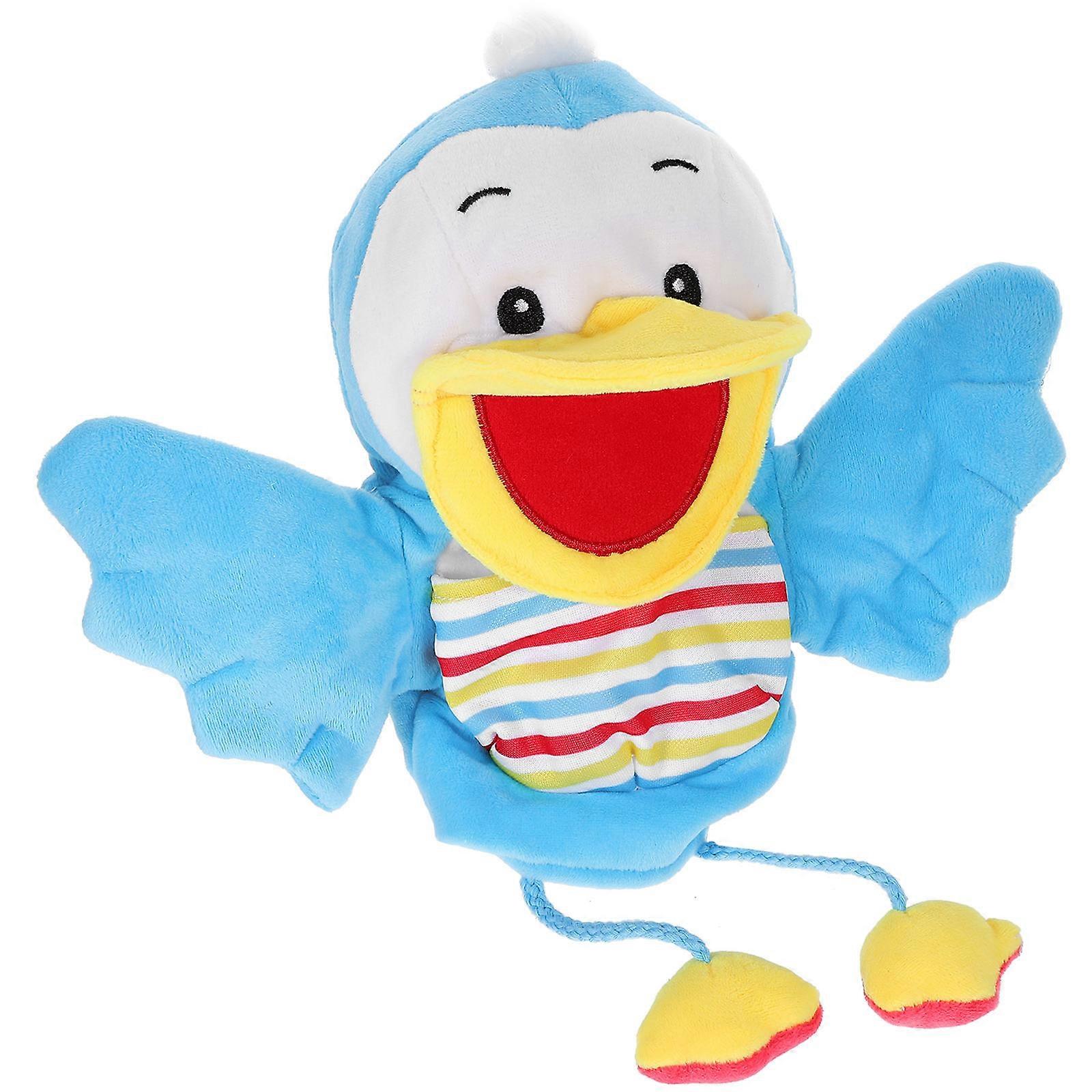 Cartoon Big Mouth Duck Hand Puppet for Educational Use