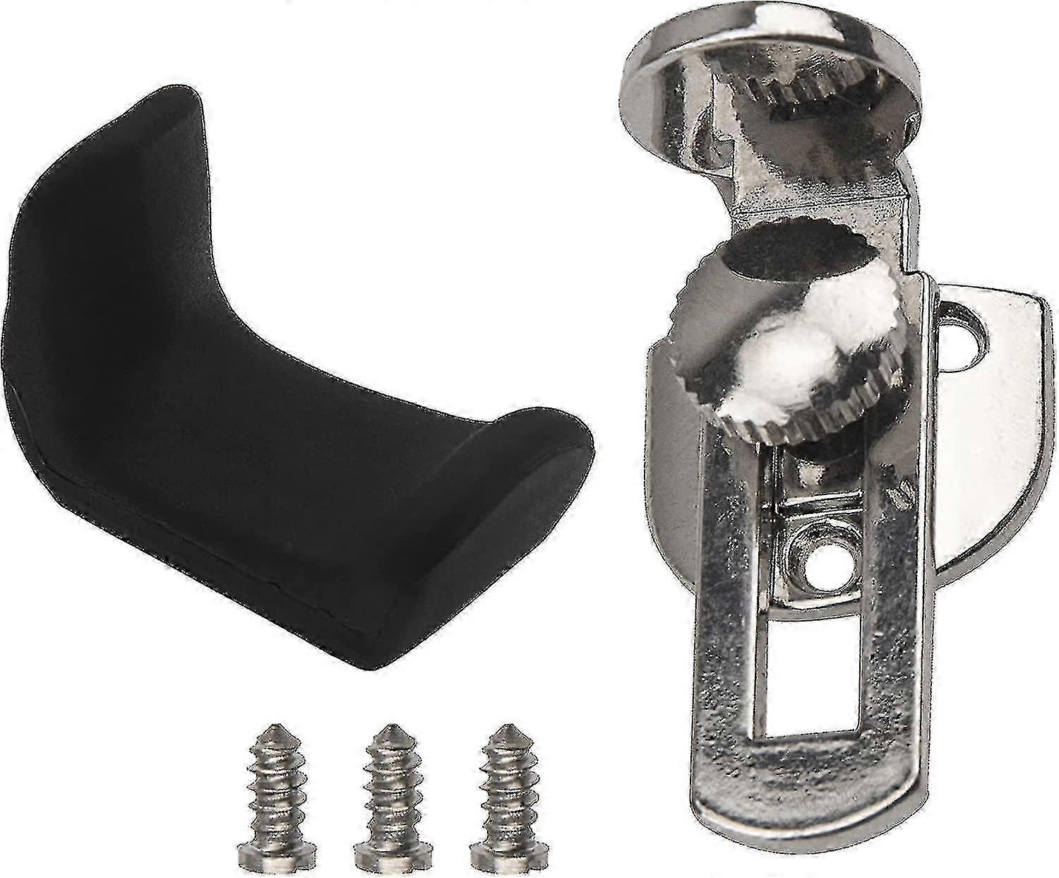 2pcs Rubber Adjustable Oboe & Clarinet Thumb Rest Compatible with 1.45-1.75cm Thumb for Woodwind Instruments