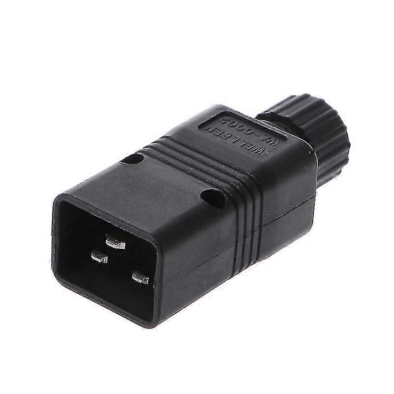 Iec 320 C20 Male Connector Power Ac Power Plug Computer 16a 250v