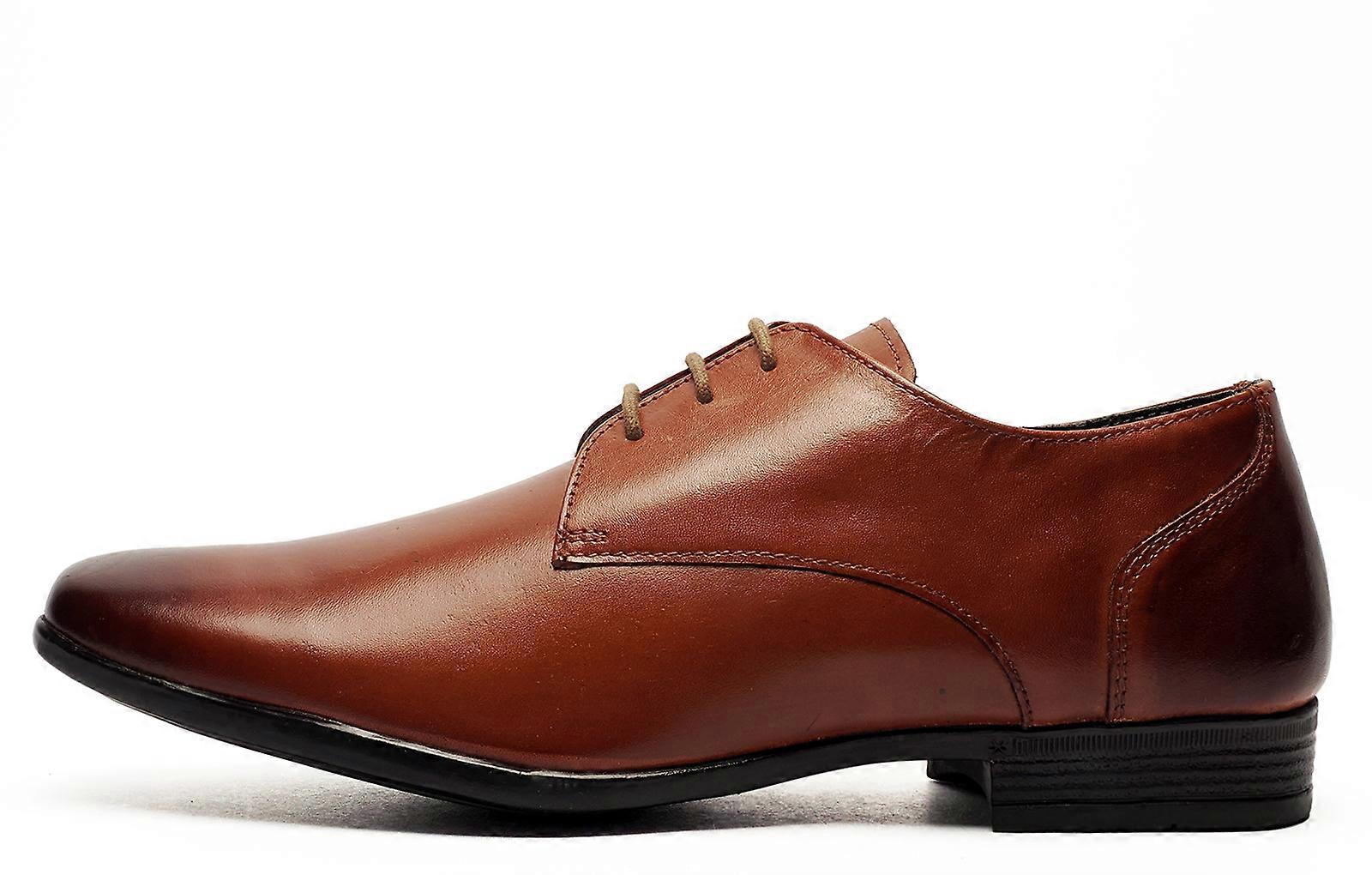 Frank Wright Crawley Leather Shoes (Sample) Tan