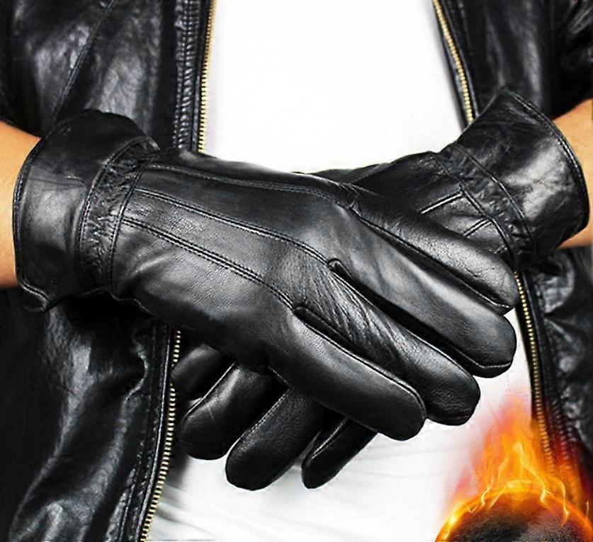 Men's Split Leather Sheepskin Gloves