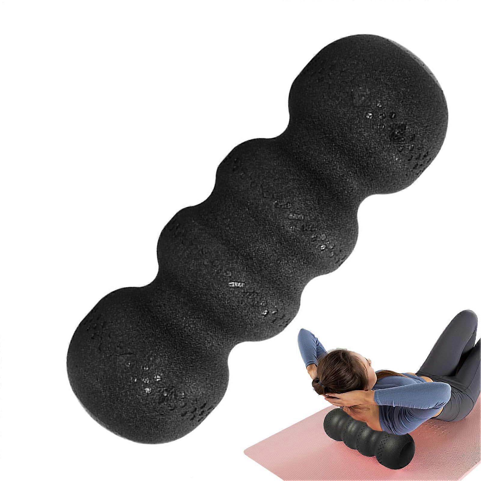 Yoga Foam Roller Density Wave Shape Back Massager Trigger Point Tool For Women Exercise Fitness Spinal Stretching