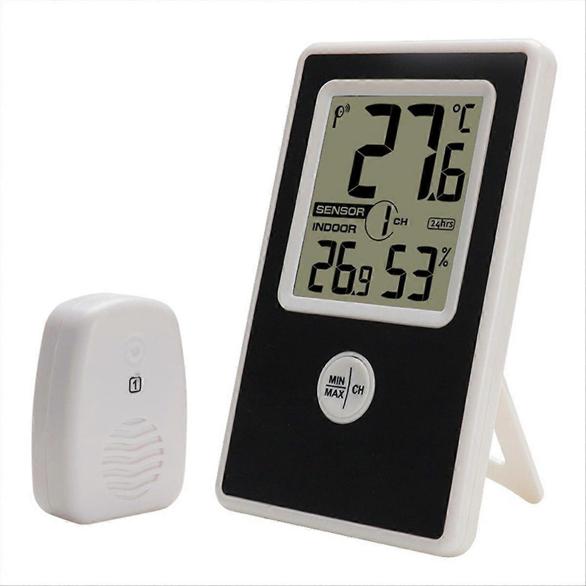 Digital Temperature Sensor Humidity Meter LCD Display Indoor Outdoor Convenient Thermometer Hygrome