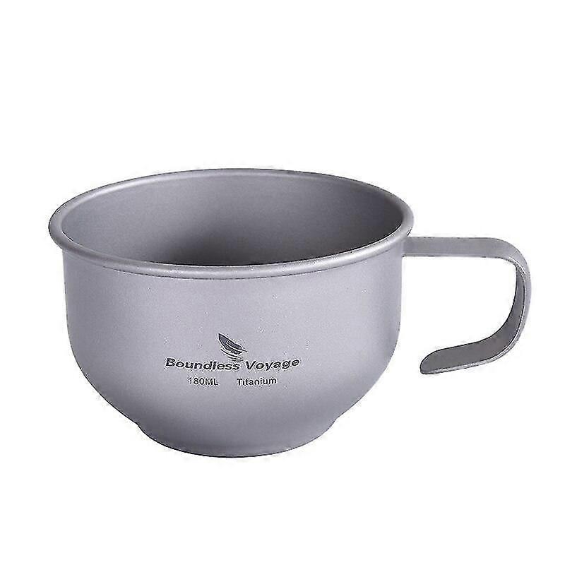 Outdoor Coffee Cup Portable Pure Titanium Tea Cup
