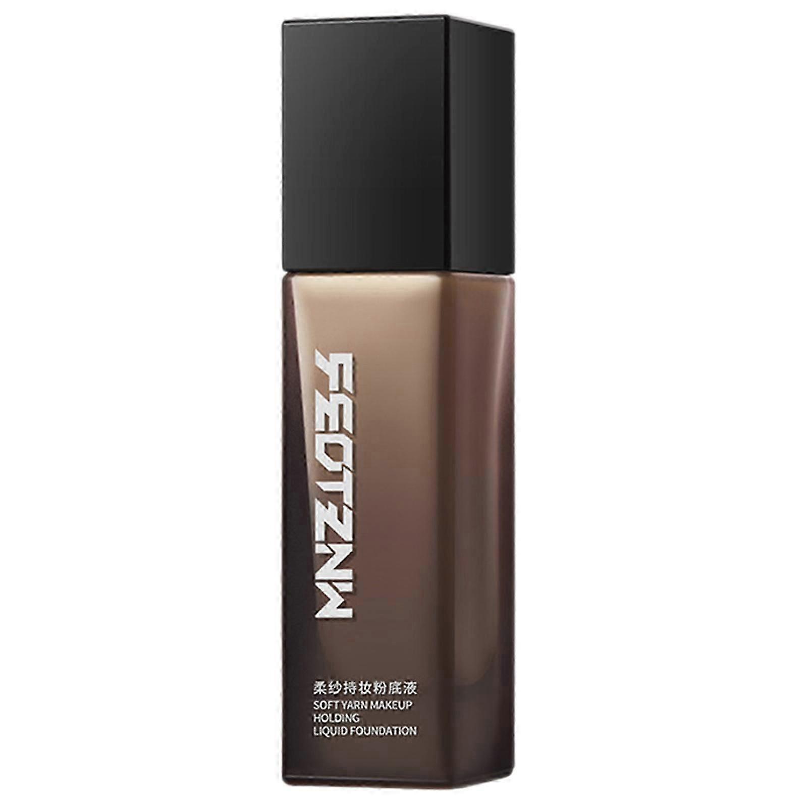 Semi-Matte Finish Foundation Waterproof Flawless Buildable Coverage Liquid Foundation for All-Day Wear