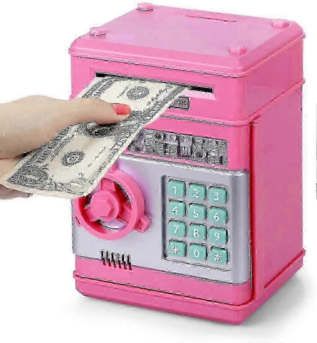 Prasátko pro dívky 4 11 let, Dětská bezpečná banka