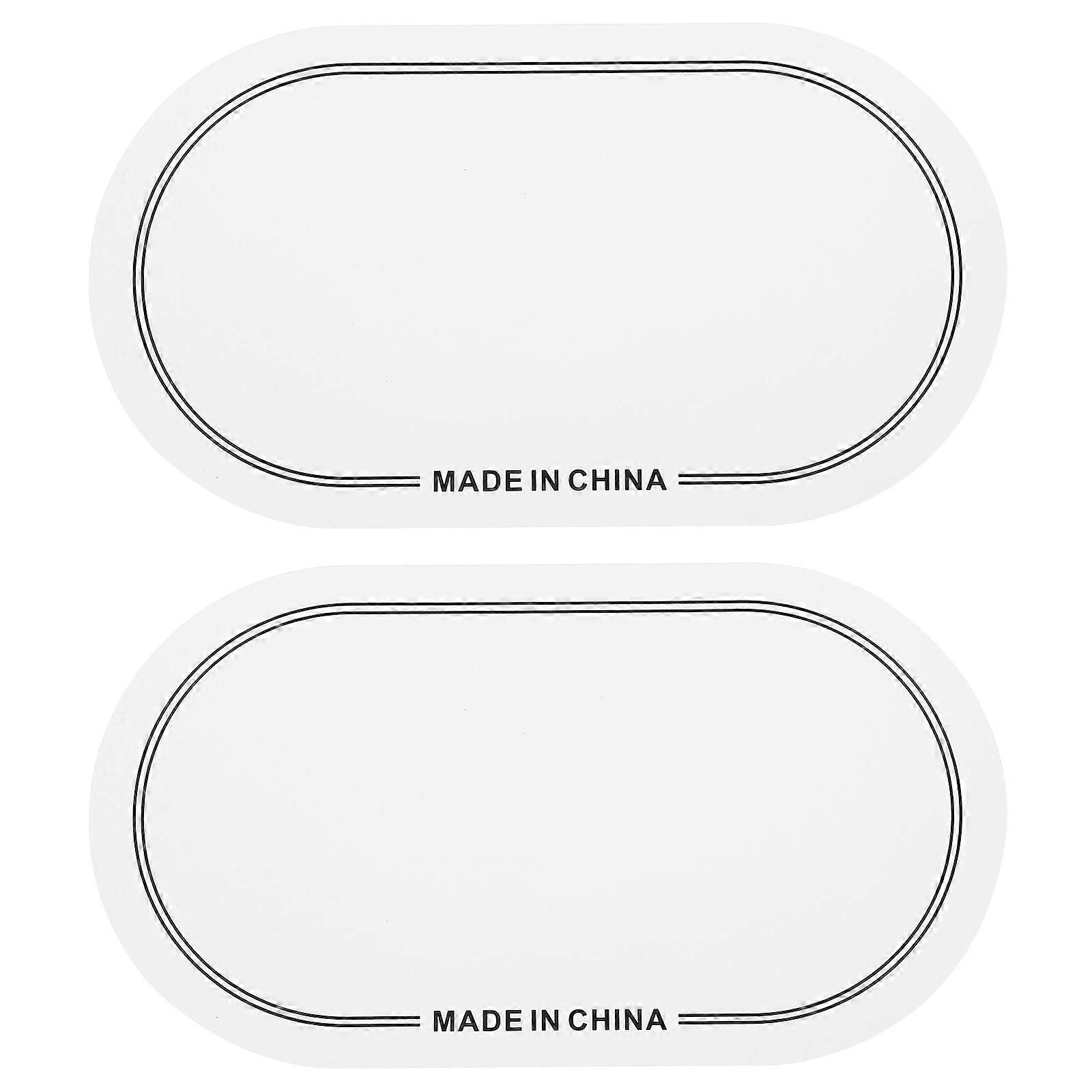 2pcsペダルパッド滑り止めドラムヘッドパッチプロテクターキックドラム交換部品