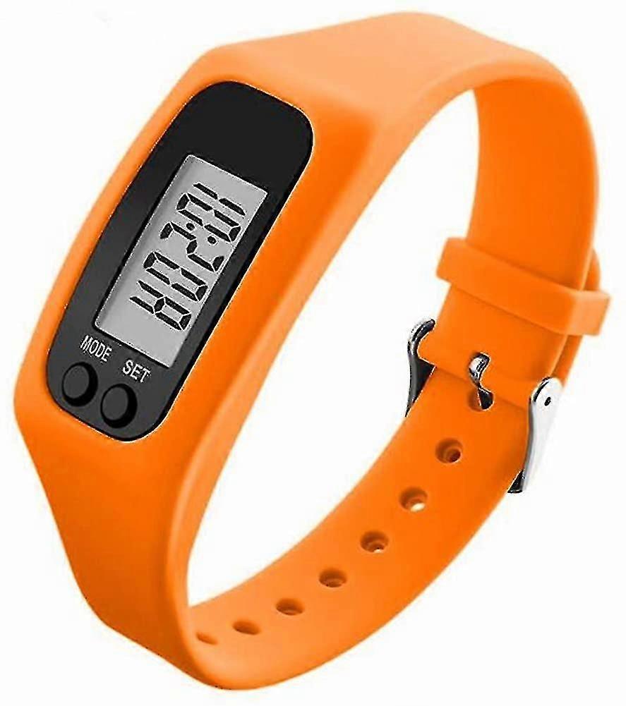 Fitness Tracker Watch. Pedometer For Walking Step Counter With Calorie Burning