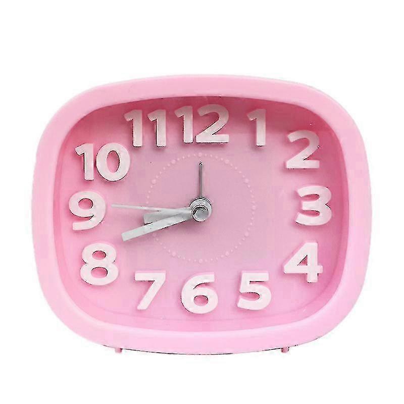 Square Candy Color Stereo Digital Silent Alarm Clock Children Student Alarm Clock 2025