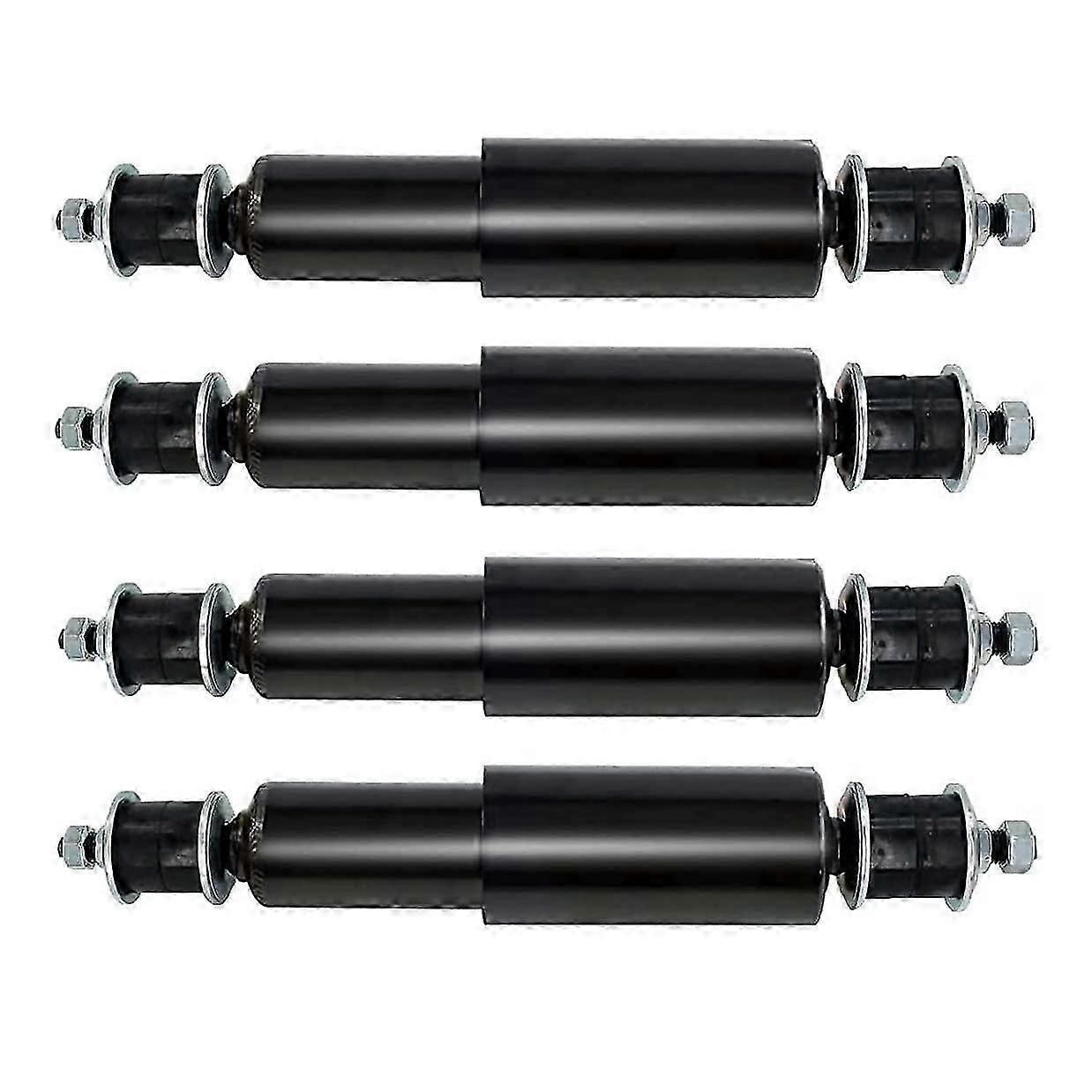 Complete Set of 4 Shocks and Shock Absorbers for EZGO TXT Golf Carts, Front Rear, PDS