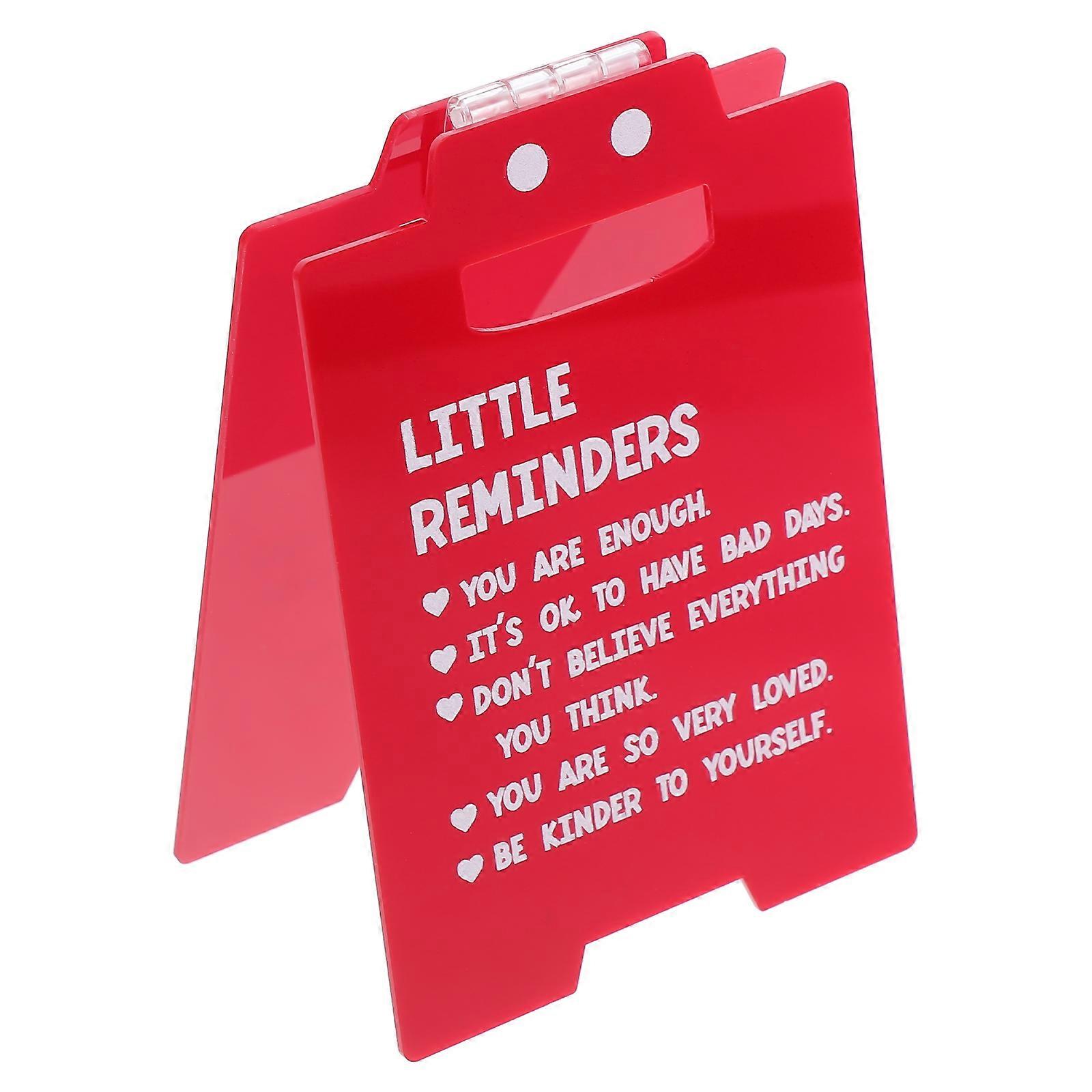 Acrylic Phone Display Stand Acrylic Riser for Support Red Desk Decoration